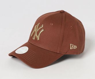 New Era Cappello da baseball 9Forty NY Yankees in cotone con logo ricamato