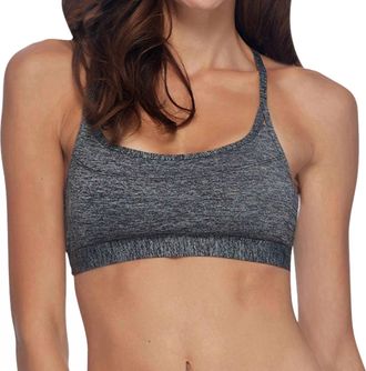 Body Glove Axis Light Impact Sports Bra In Grey