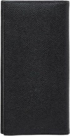 Bulgari Pre-owned Wallets, male, Black, Size: ONE SIZE Pre-owned Vintage Long wallet (bi-fold)