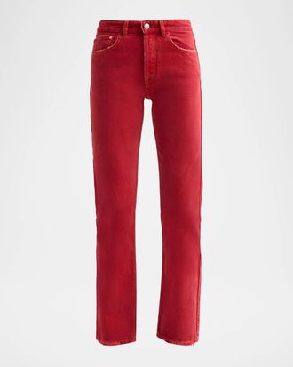 Isabel Marant Daya Straight-Leg Jeans