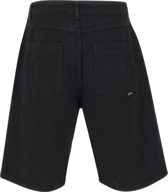 Arte logo-tag shorts - Black
