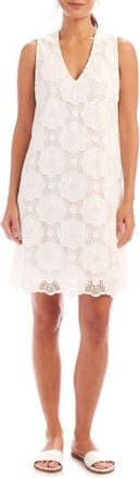 Karen Kane Lace Tank Dress in Off White at Nordstrom, Size X-Large