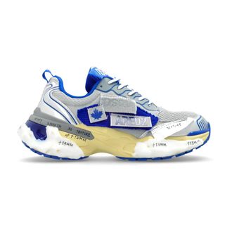 Dsquared2 Sneakers, male, Multicolor, Size: 10 US Faster Sneakers