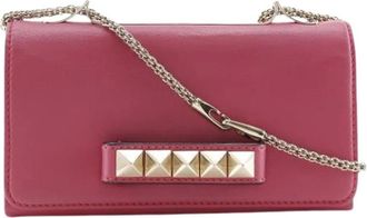 Valentino Pre-owned Cross Body Bags, female, Pink, Size: ONE SIZE Pre-owned Va Va Voom Shoulder Bag
