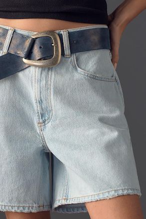 Streets Ahead Low-Slung Italian Leather Belt