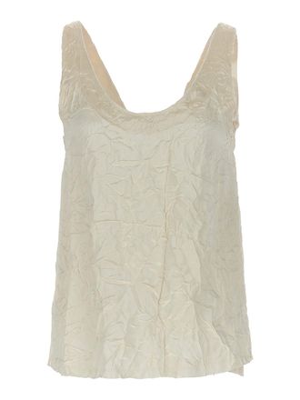 Lanvin Splitted tank top