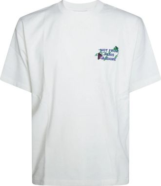 Dr&ocirc;le de Monsieur T-Shirts - Heren - T-shirts - Wit - S - Tops