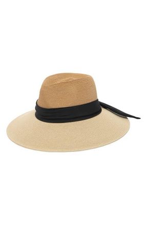San Diego Hat Company Wide Brim Straw Hat in Natural at Nordstrom