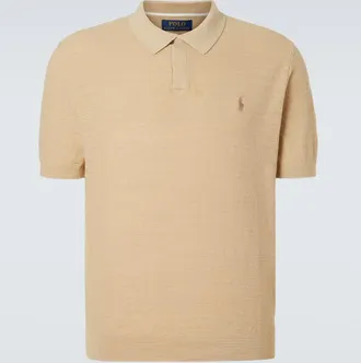 Polo Ralph Lauren Cotton and linen polo shirt