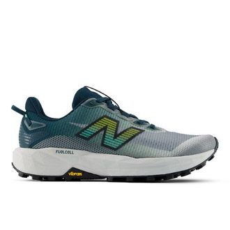 New Balance Hombre FuelCell Rebel Trail en Verde/Gris, Talla 40.5