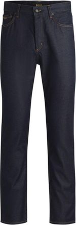 BOSS x ASTON MARTIN regular-fit jeans with carbon-fiber yarn