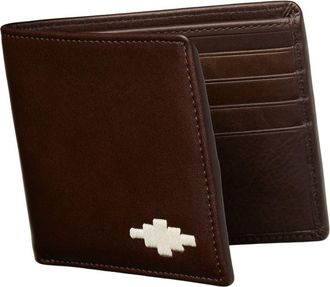 Pampeano Dinero Card Wallet in Brown/cream at Nordstrom