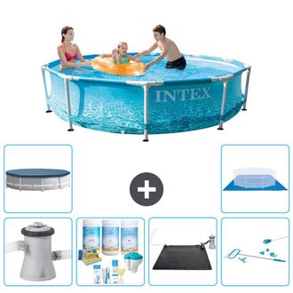 Intex Piscina Con Estructura Redonda - 305x76 Cm - 8-piezas S20368