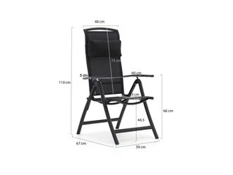 Forza Furniture Forza Capri standenstoel met Bova voetenbank