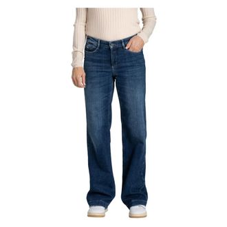 M.A.C Mac, Dames, Jeans, Blauw, Maat: XS L34 Katoen