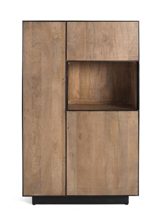 Giner&Colomer Aparador alto fabricado en madera de mango natural 190 cm