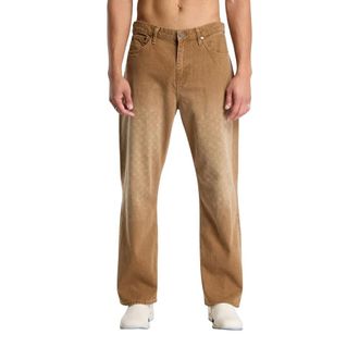 Daily Paper Clothing Jeans Amba Monogram Sbiadito - - Jeans - Uomo - Marrone - M