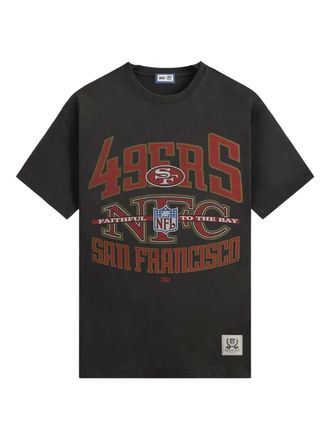 Kith NFL San Francisco 49ers Jones cotton T-shirt - men - Cotton - L - Black