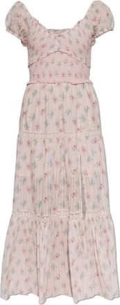 LoveShackFancy Mujer, Vestidos, Rosa, Talla: S