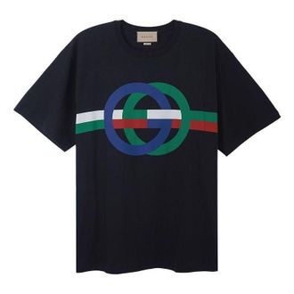 Gucci Round GG Print Cotton T-Shirt Black 548334-XJE7S-1152