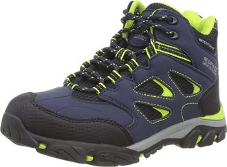 Regatta Childrens/Kids Holcombe IEP Junior Hiking Boots (4 UK Junior) (Navy/Fiery Coral)