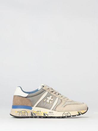 Premiata Sneakers Lander Premiata in camoscio e nylon