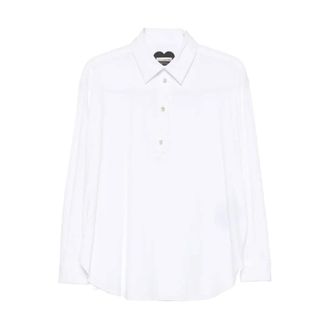 Roberto Ricci Design Shirts, female, White, Size: XS Oxford Polo Shirt