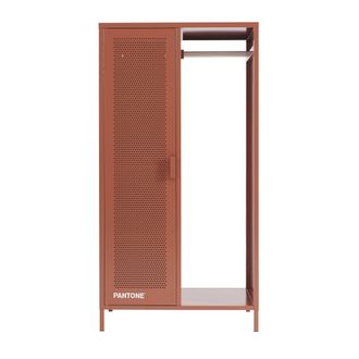 Pantone armario de metal terracota con espacio para colgar h145cm