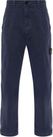Stone Island Pants With Logo
