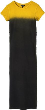 Marc Jacobs Grunge spray-effect T-shirt dress - women - Cotton/Spandex/Elastane - S - Black