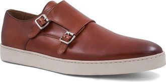 Bruno Magli Palestro Double Monk Shoe in Cognac at Nordstrom, Size 10.5