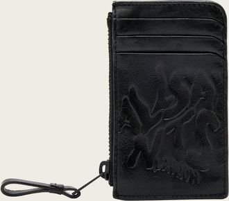 AllSaints Leather Isamu Orlando Leather Wallet, Size: One Size