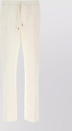 Brioni trousers straight leg elastic waistband