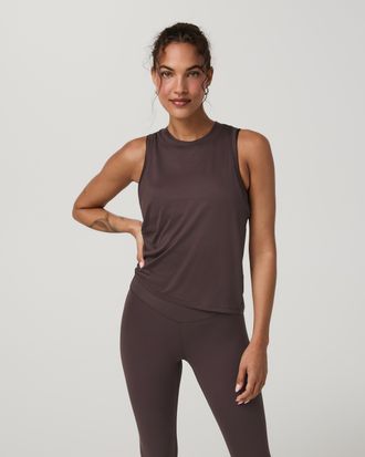 Vuori Clothing Energy Top | French Roast | XS, Size Extra Small