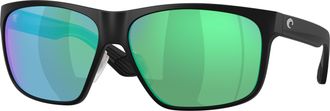 Costa Costa del Mar Mens 60 mm Matte Black Sunglasses