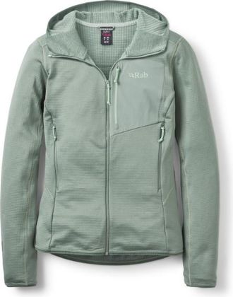 RAB Ascendor Hoody Fleecejacke f&uuml;r Damen | t&uuml;rkis