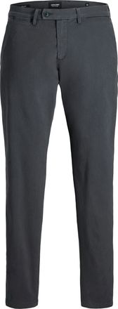 Jack & Jones Chinohose JACK & JONES JPSTKANE HANK CHINO BF, Herren, Gr. 29, L&auml;nge 34, woodland gray, Web, Obermaterial: 73% Baumwolle, 24% Polyester, 3% Elasthan, 