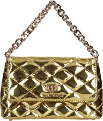 La Carrie Night Edition Schoudertas - Dames - Handtassen - Geel - ONE Size - Leer - Tassen