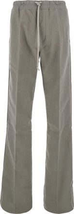 Rick Owens Relaxed Fit Drawstring Pants With Flared Leg