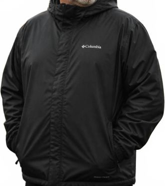 Columbia Hikebound Jacket In Blackest Black