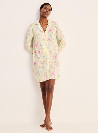 Lauren Ralph Lauren Womens Gentle blooms lightweight nightshirt