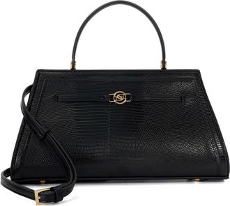 Dune London DANTE M Croc Effect Metal Trim Grab Bag One Size