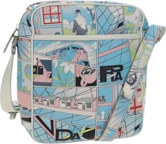 Prada Pre-owned Vintage Schoudertas - Dames - Vintage Schoudertas - Veelkleurig - ONE Size - Leer - Vintage