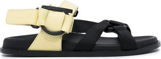 Ferragamo Gancini Touch-Strap Sandals