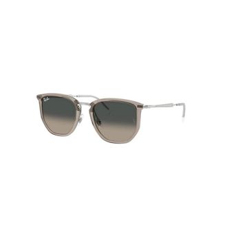 Ray-Ban Geometric Zonnebril - unisex - Zonnebrillen - Grijs - 46 MM - Accessoires