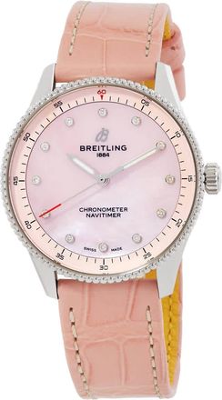 Breitling Navitimer Quartz Diamond Ladies Watch A77320D91K1P1