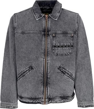 Iuter Iuter, Jassen, Heren, Grijs, S, Denim, Denim Ally Grijs Bleek Jack