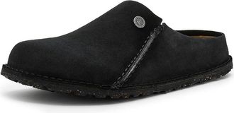 Birkenstock Zermatt 365 - Suede Mens Slippers Black : EU 44 (US Mens 11-11.5) M