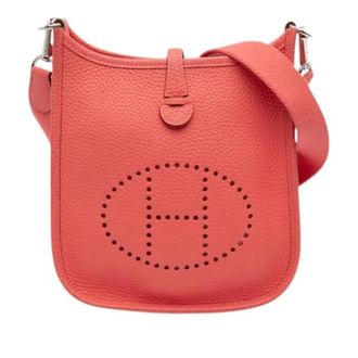 Herm&egrave;s Pre-owned Evelyne TPM Schoudertas - Dames - Pre-owned - Roze - Maat: ONE Size Leer