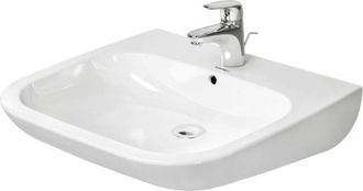 Duravit Lavabo Duravit D-code, Con Agujero Para Grifo, Con Rebosadero